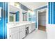 Elegant bathroom showcasing a double vanity, ample lighting, and classic design at 285 Blackstock Rd, Villa Rica, GA 30180