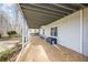 Exterior patio below back deck at 285 Blackstock Rd, Villa Rica, GA 30180