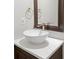 Charming bathroom features a white sink, and a modern faucet against a marble-look countertop at 274 Westchester Club Dr, Hiram, GA 30141