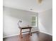 Bedroom featuring hardwood floors, a wooden desk and natural light from a window at 274 Westchester Club Dr, Hiram, GA 30141
