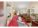 Inviting living room with a cozy sofa, wood floors, and a glimpse into the dining area at 28 Butler Park Ct, Dallas, GA 30157