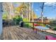 Back deck featuring wood flooring and a grill, perfect for outdoor entertaining at 1532 Oak Grove Rd, Decatur, GA 30033
