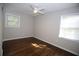 This bedroom offers hardwood floors and natural light at 2491 Hatfield Cir, Atlanta, GA 30316