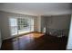 Living room with hardwood floors, natural light, and fresh neutral paint at 2491 Hatfield Cir, Atlanta, GA 30316