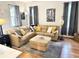 Cozy living room featuring a comfortable sectional sofa and stylish decor at 1247 Monroe Ne Dr, Atlanta, GA 30306