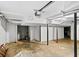 Unfinished basement with concrete floors and white painted walls; ready for customization at 3087 Meadow Lark Ln, East Point, GA 30344