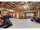 Unfinished basement with exposed ceiling and ample space at 4070 Preserve Crossing Ln, Cumming, GA 30040