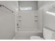 Bathroom with updated shower and bathtub at 1084 Kirkwood Se Ave, Atlanta, GA 30316