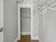 Walk-in closet with ample shelving and storage space at 1084 Kirkwood Se Ave, Atlanta, GA 30316