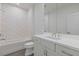 Clean bathroom features a shower, tub, and modern vanity at 481 Hammons Way, Atlanta, GA 30315
