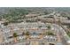 Aerial view of a neighborhood, showcasing a community with tree-lined streets and well-maintained homes at 2427 Millbank Ct, Lawrenceville, GA 30043