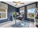 Modern office with a sleek desk, ergonomic chair, and natural lighting, offering a great workspace at 375 Banbury Xing, Alpharetta, GA 30009