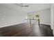 The loft boasts beautiful wood floors, bright light, and an airy open space at 7285 Cordery Rd, Cumming, GA 30040