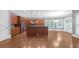 Spacious kitchen with a central island, modern appliances, and plenty of room for culinary creations at 2647 Brickell Sq, Atlanta, GA 30341