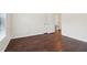 Bedroom featuring hardwood floors and lots of natural light at 6945 W Mountain Xing, Cumming, GA 30041