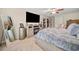 Comfortable bedroom with TV, ceiling fan, neutral carpet and a relaxing and inviting atmosphere at , Acworth, GA 30101