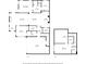 Home plan features both floors, highlighting living spaces and garage at , Acworth, GA 30101