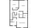 A floor plan displays the layout of the second story with 3 bedrooms, 2 baths, a laundry, and a walk-in closet at 7708 Fawn Cir, Covington, GA 30014