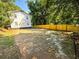 Spacious backyard area with partial fencing, offering privacy and room for outdoor activities at 1152 Greenwich Sw St, Atlanta, GA 30310