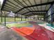 Basketball court featuring colorful design under a covered pavilion at 1152 Greenwich Sw St, Atlanta, GA 30310