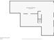 Floor plan of the unfinished basement, showing the dimensions and layout, ready for customization and finishing at 8078 Longleaf Dr, Villa Rica, GA 30180