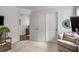 Bedroom with neutral decor, comfortable seating, and natural light at 1514 Gilstrap Nw Ln, Atlanta, GA 30318