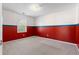 Bedroom showcasing a two-tone painted wall and a bright window at 1710 Brandon Lee Sw Way, Marietta, GA 30008