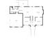 Detailed main floor plan of the home, featuring a large kitchen, living room, dining area, and a two-car garage at 1710 Brandon Lee Sw Way, Marietta, GA 30008