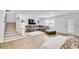 Finished basement featuring a seating area, TV, and walkout access for seamless indoor-outdoor living at 44 Hall Mnr, Alpharetta, GA 30022