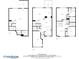 Detailed floor plan showcasing the layout of each level of the property at 44 Hall Mnr, Alpharetta, GA 30022