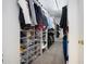 The walk-in closet has ample space to hang clothes and store shoes at 3550 Myrtlewood Chase Nw, Kennesaw, GA 30144
