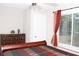 Bedroom featuring wood dresser and updated ceiling fan at 55 Bonds Ct, Hiram, GA 30141