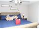 Comfortable main bedroom with a large bed, stylish decor, and soft natural light at 55 Bonds Ct, Hiram, GA 30141