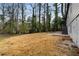 Large grassy backyard with mature trees at 1210 Beech St, Marietta, GA 30062