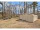 Spacious backyard shed with ample room for storage and easy access to the outdoor space at 6355 Queens Rd, Douglasville, GA 30135