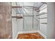 Custom closet with shelving units at 123 Luckie Nw St # 2510, Atlanta, GA 30303