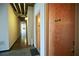 Hallway with concrete floors and industrial style ceilings at 123 Luckie Nw St # 2510, Atlanta, GA 30303