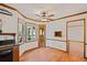 Charming dining area with wood cabinets, eat-in nook and a bright, airy atmosphere at 4481 Windsor Oaks Dr, Marietta, GA 30066