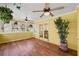 Bright sunroom featuring a beadboard design and ample natural light from multiple windows at 4481 Windsor Oaks Dr, Marietta, GA 30066