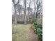 Backyard with lawn and shrubs at 818 Burchill Sw St, Atlanta, GA 30310