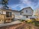 Backyard patio with stairs and great sunlight at 43 Landmark Sw Ln, Marietta, GA 30060