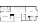 Detailed floor plan showcasing the layout of the primary bedroom, bath, and additional bedroom upstairs at 3628 Princeton Ave, Atlanta, GA 30337