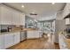 Well-lit kitchen with granite countertops, stainless steel appliances, and open layout at 112 Bluestone Ct, Acworth, GA 30101
