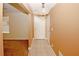 Bright foyer featuring tile flooring, leading to the rest of this charming home's interior at 4161 Windermere Dr, Lithonia, GA 30038