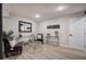 This finished basement features new floors and modern decor at 2748 Saddle Ridge Lake Dr, Marietta, GA 30062