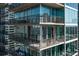 Multiple balconies offer private outdoor spaces with city views and stylish railings at 1080 Peachtree Ne St # 2011, Atlanta, GA 30309