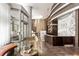 Elegant lobby featuring modern design, marble accents, and a welcoming reception area at 1080 Peachtree Ne St # 2011, Atlanta, GA 30309