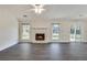 Bright living room featuring a fireplace and neutral paint to compliment your design dreams at , Kennesaw, GA 30152