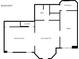 Basement floor plan including a media room and kitchenette at 1654 Summersweet Ln, Dacula, GA 30019