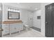 Beautiful bathroom with a tiled walk-in shower and granite countertops at 935 Tiber Cir, Alpharetta, GA 30022